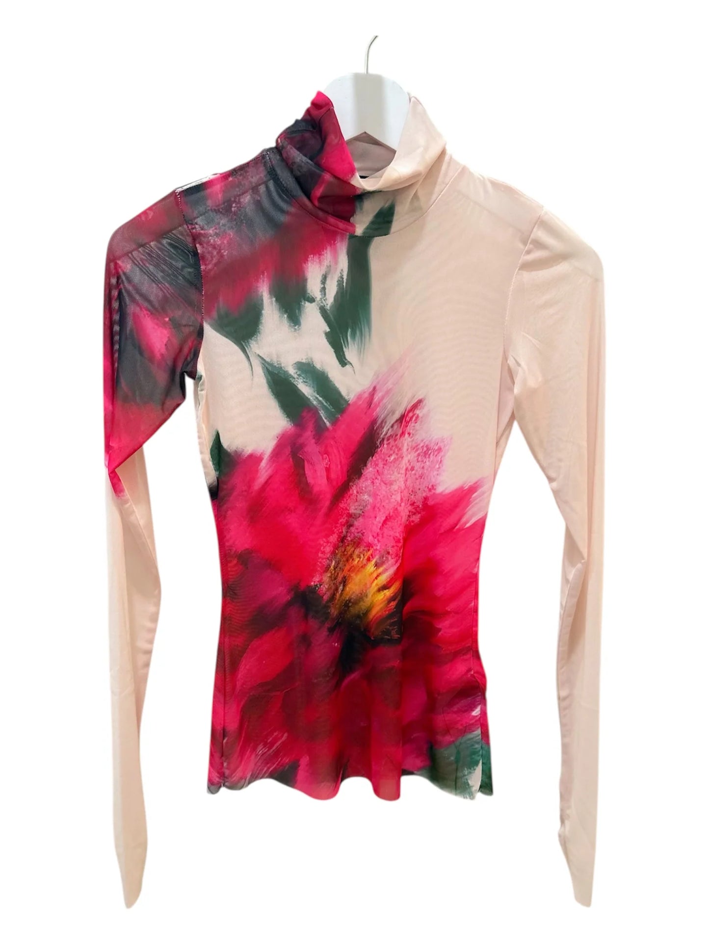 AFRM Zadie top in ivory blossom