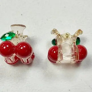 Cherry hair clip