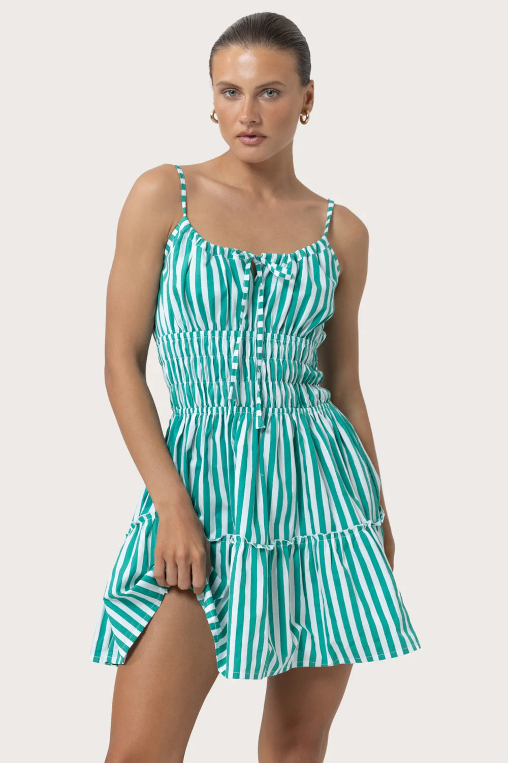 Lusana Rosa Dress
