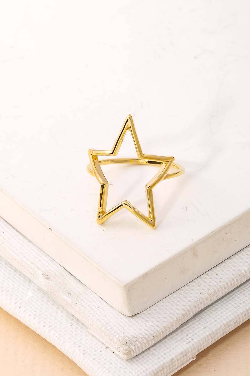 Star Cut Out Ring