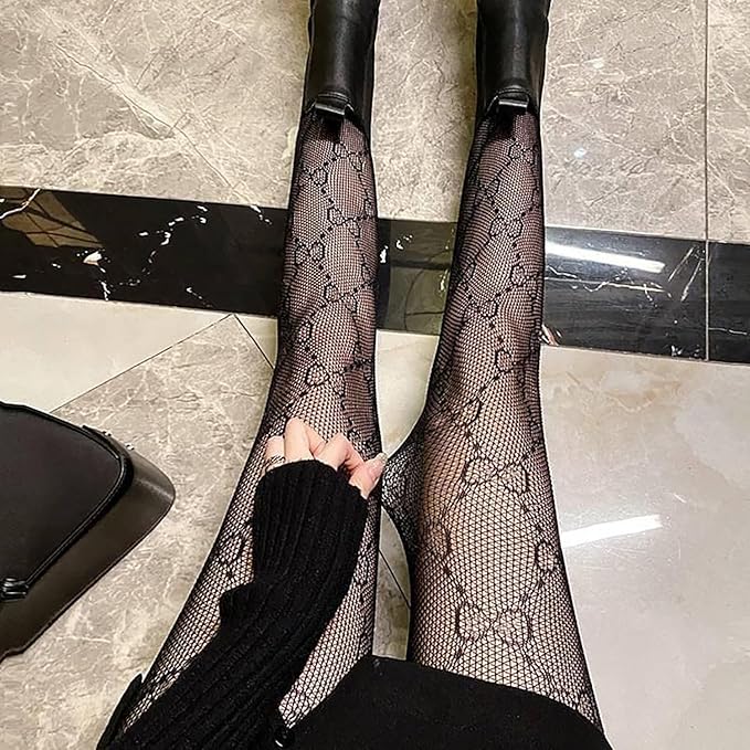 Fishnet GG tights