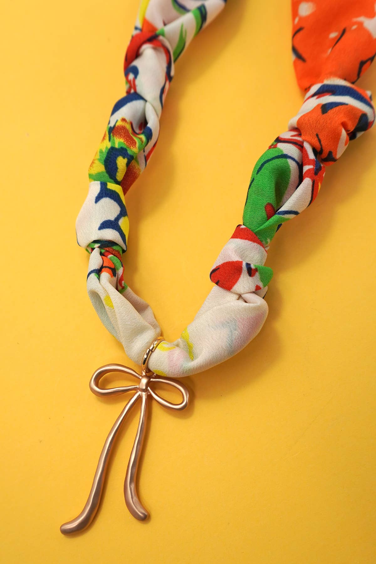 Josslyn SCARF CHARM NECKLACE