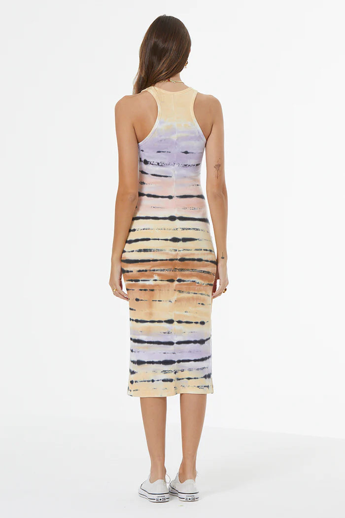 YFB Iggy dress in dusty iris