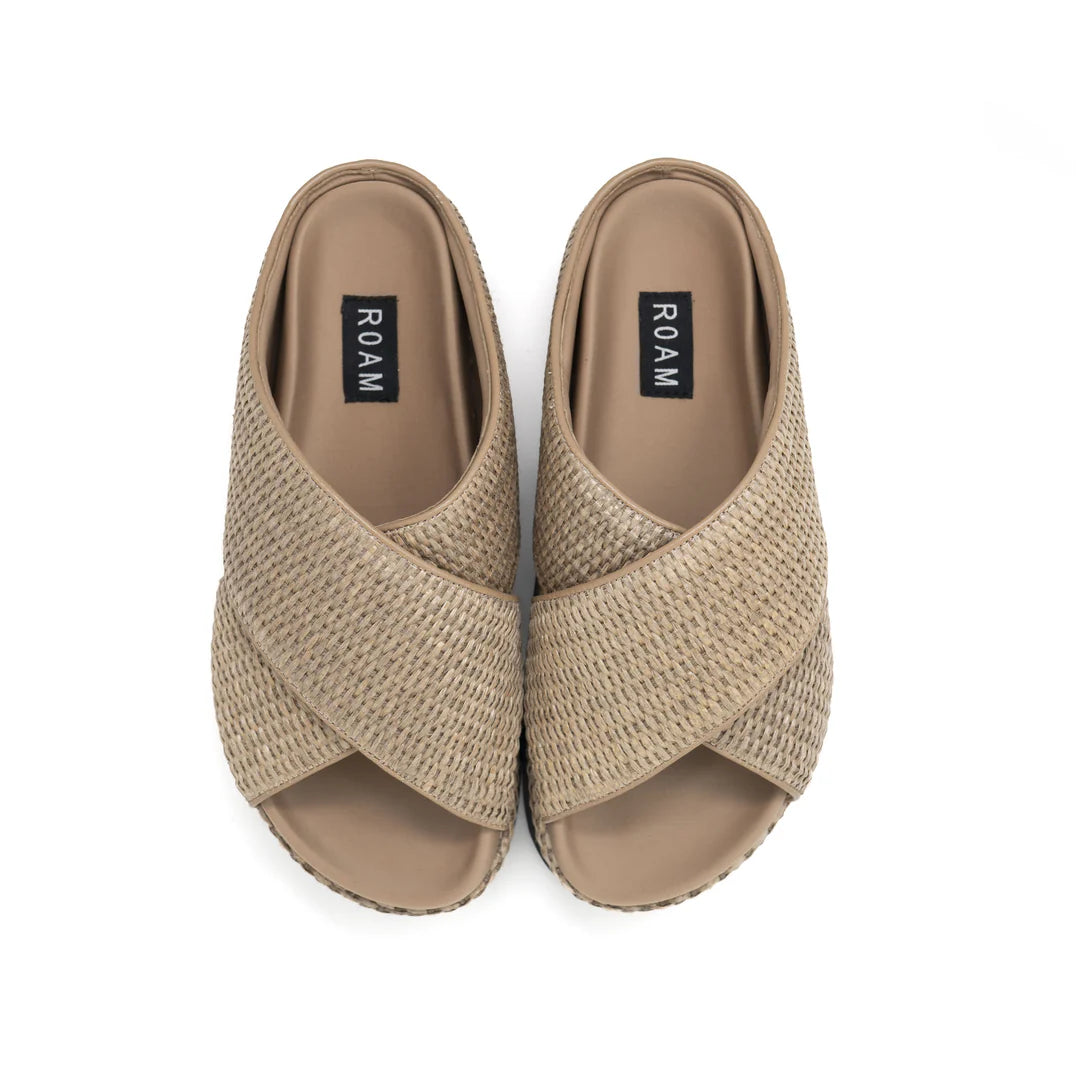 Roam Cross stack Raffia