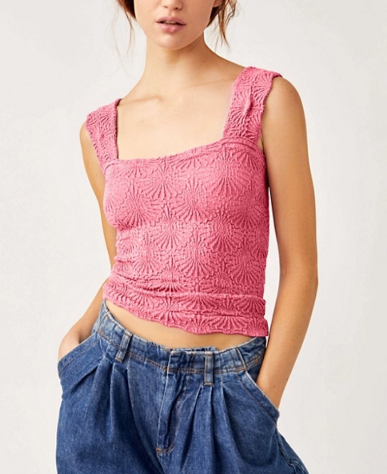 Free People Love Letter Cami in confetti