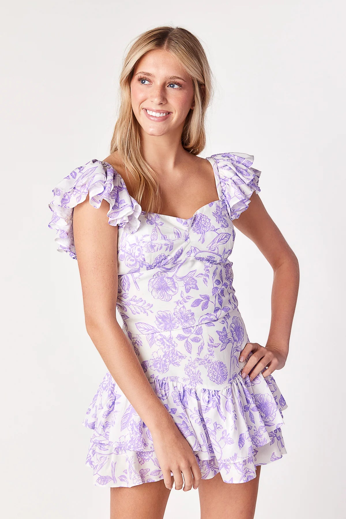 Cake for Dinner Juliet Tank in violet