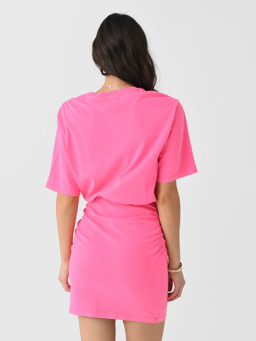 Xirena Lexa Dress in neon pink