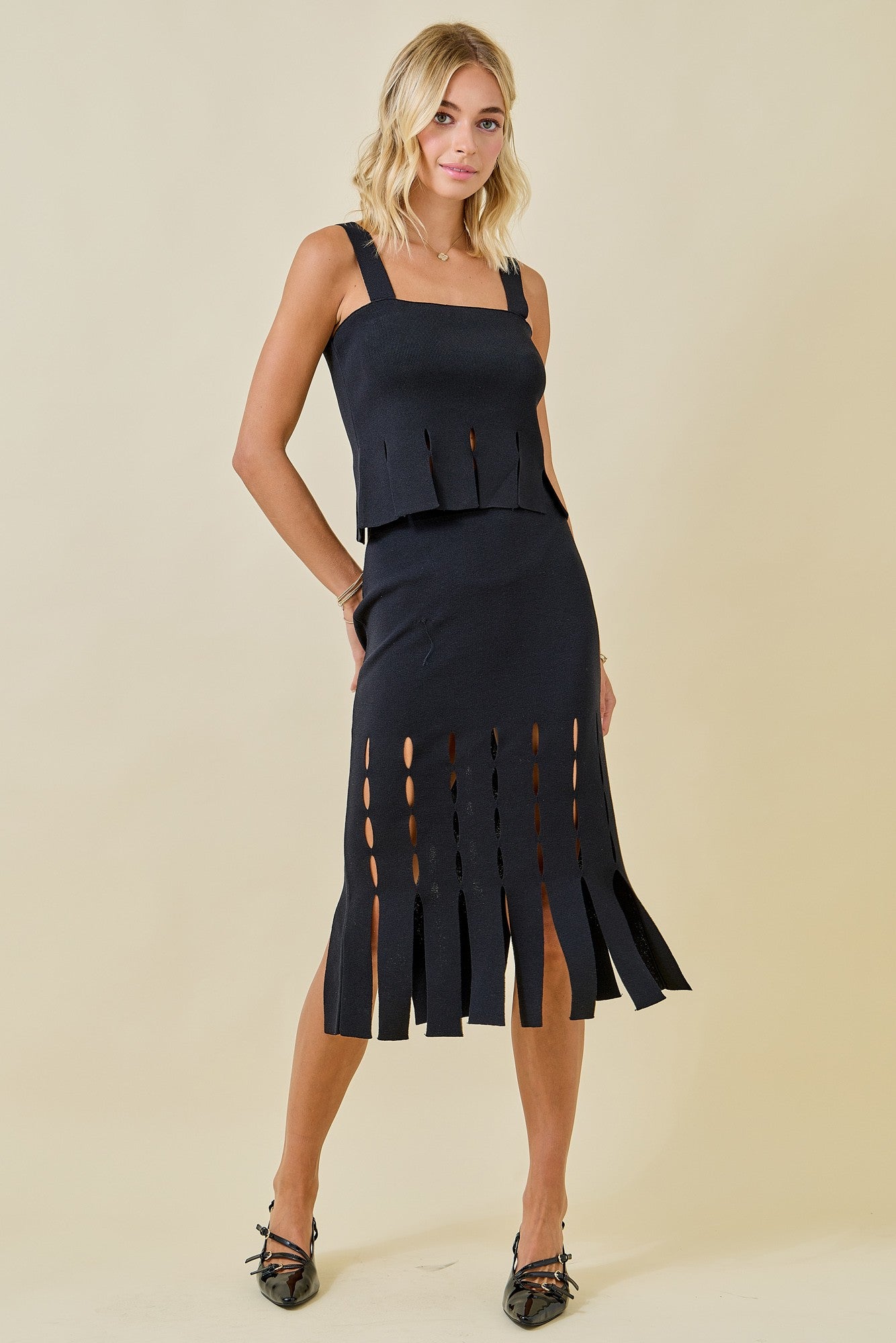 Courtney fringe set
