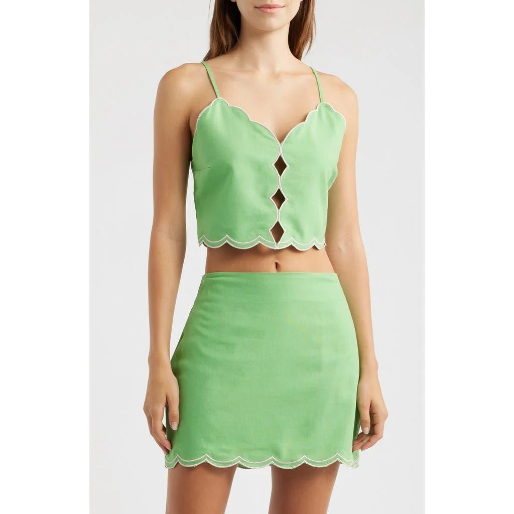 Deluc Muro top and skirt set