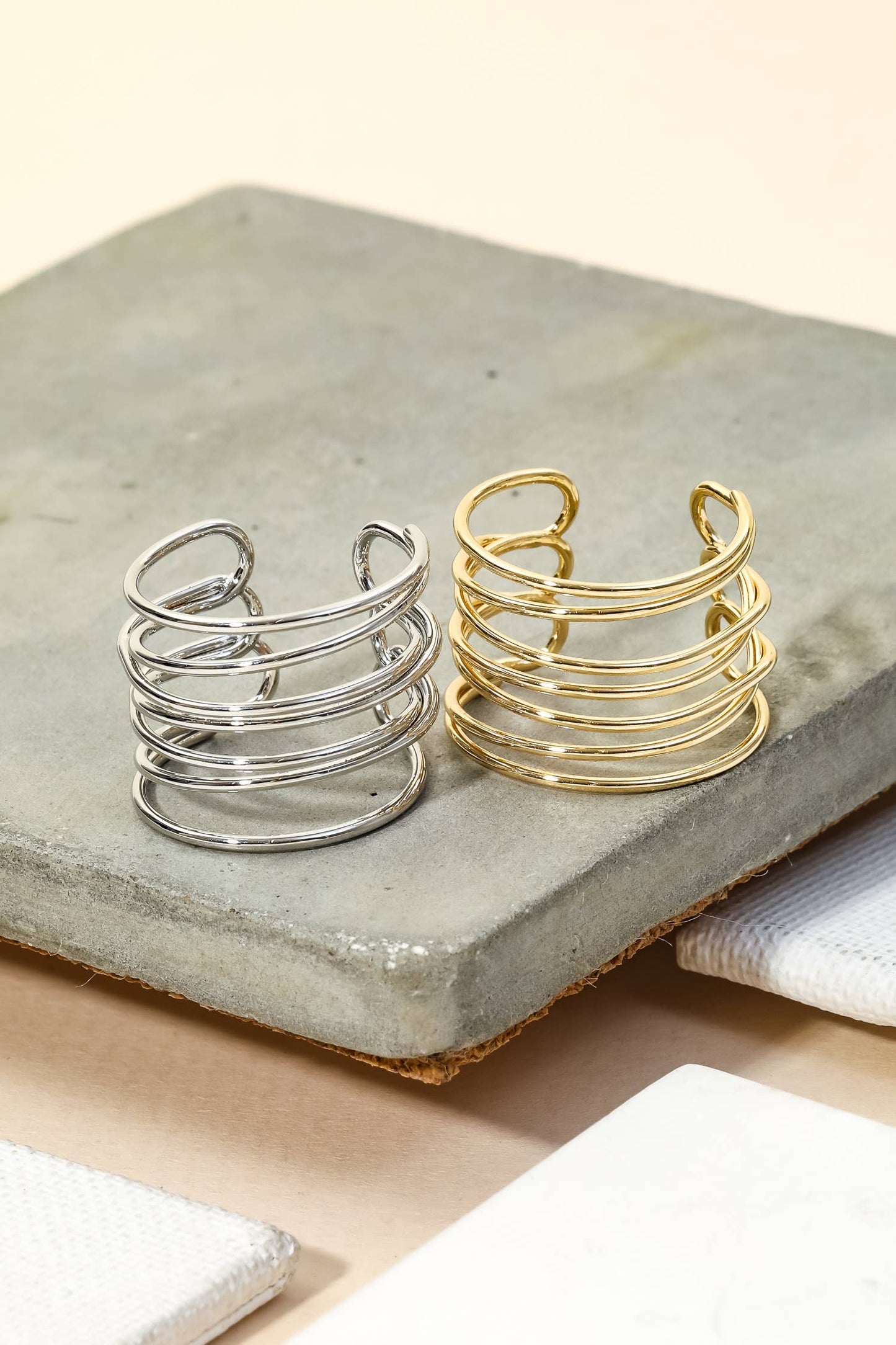 Multi Strand Stack Ring