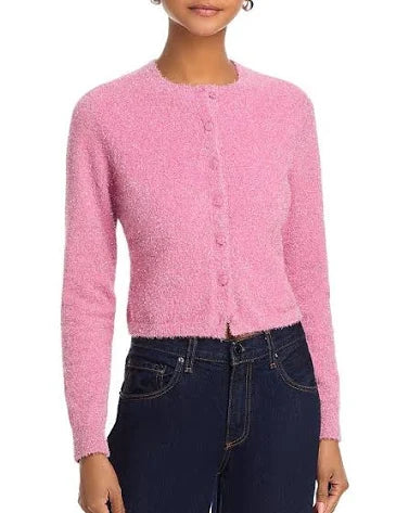 French Connection Tinsel knit cardigan