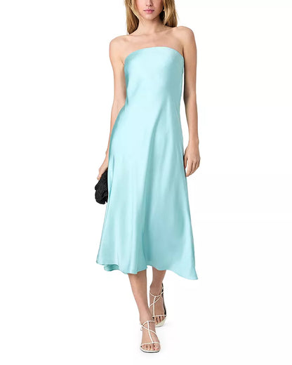French Connection Oona satin midi dress