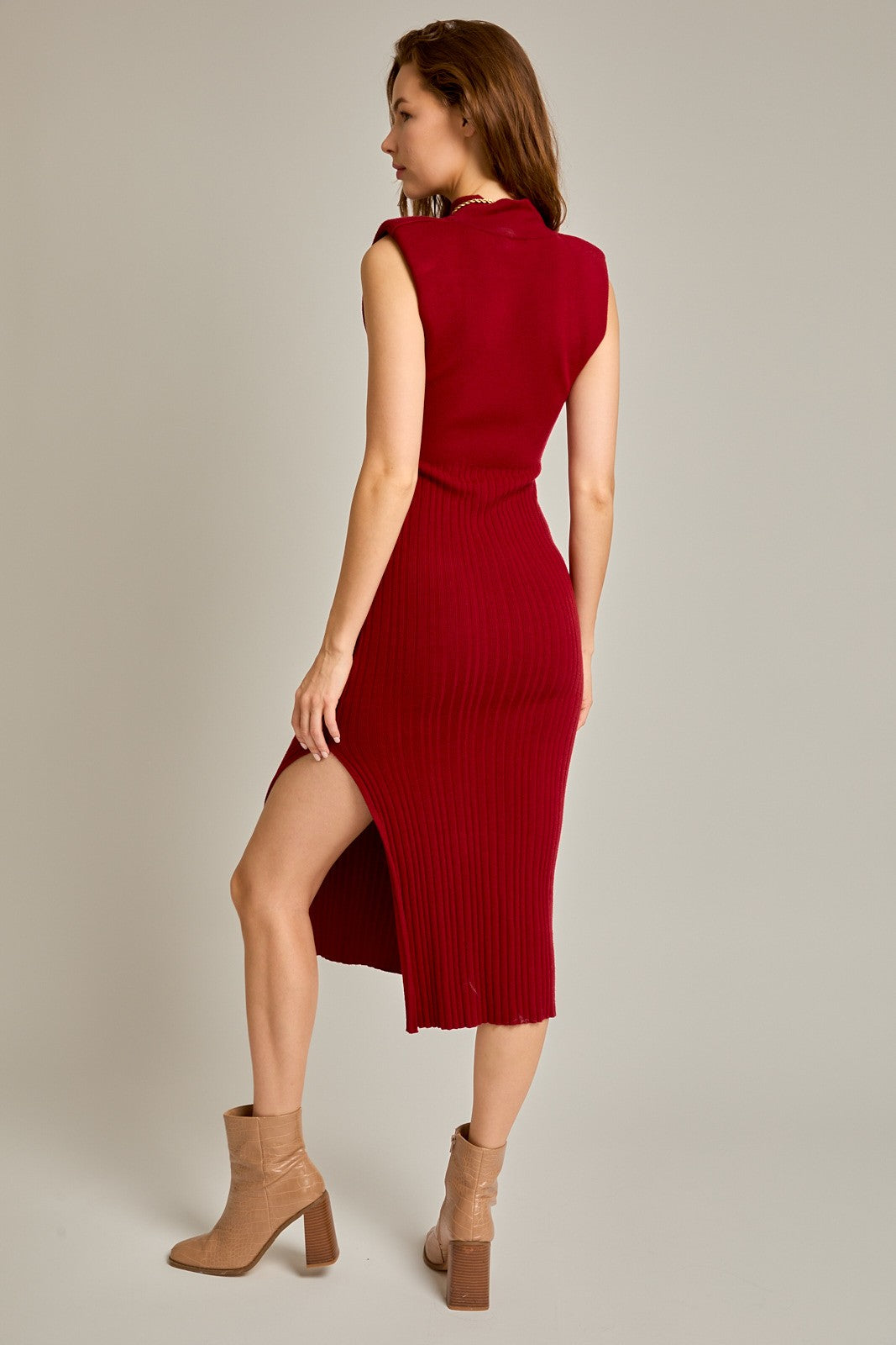 Shellie fitted midi