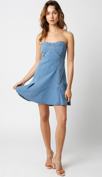 Nova Denim Dress