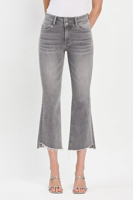 Vervet high rise raw slant jeans in Renato