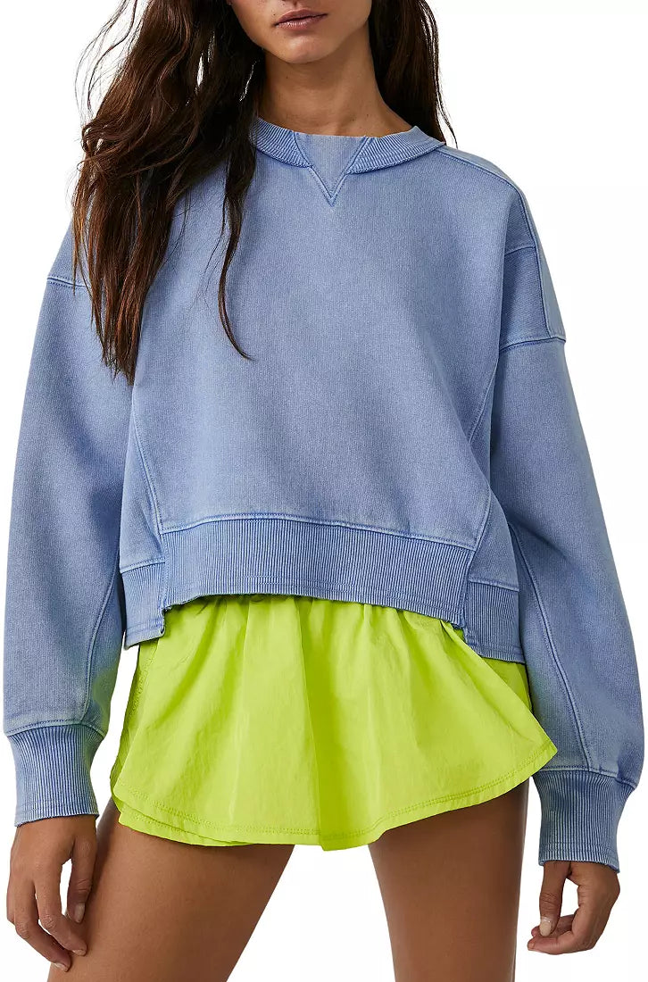 FP Movement Intercept pullover in gem