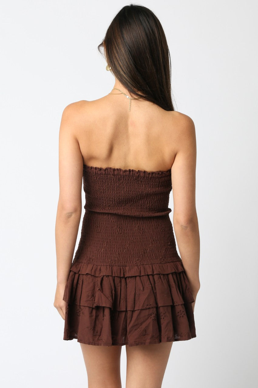 Jen Smocked Mini Dress