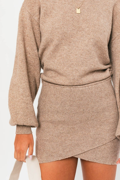 Carla Boat Neck sweater dress