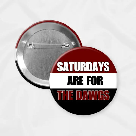 MSSTATE Game Day Button - For the Dawgs