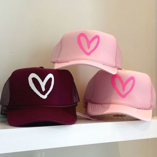 House of Shan Heart Hat