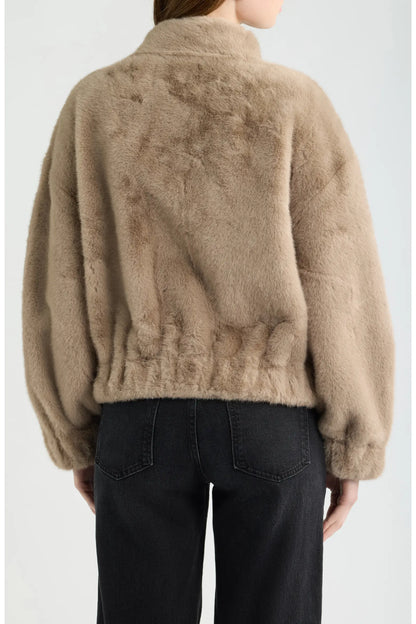 Deluc Badet faux fur jacket