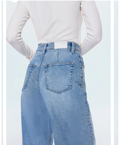 Pistola Kyra Bowed Ankle high rise jean