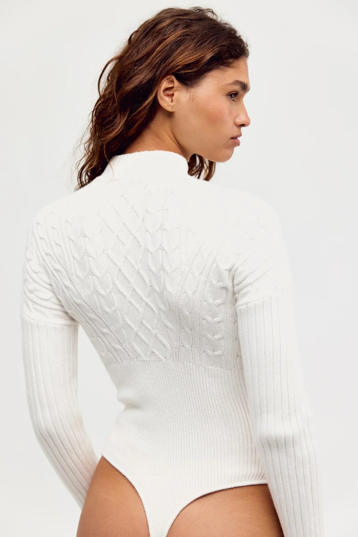 Free People Cable for Two bodysuit