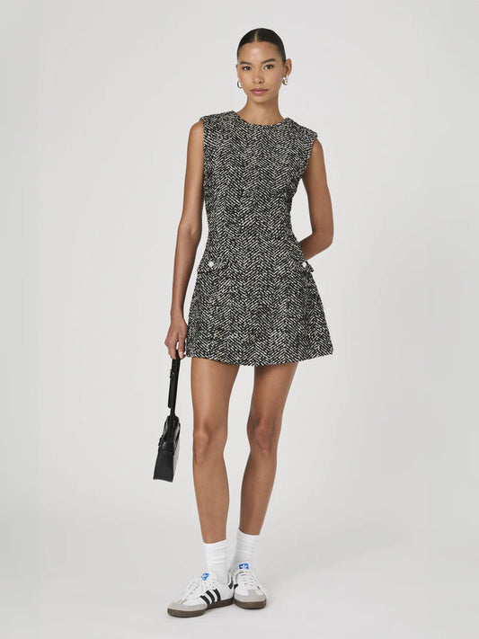 French Connection Chantelle Herring Sleeveless Dress