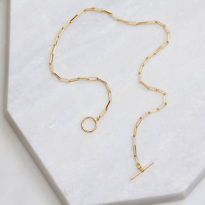 Paperclip Choker Necklace