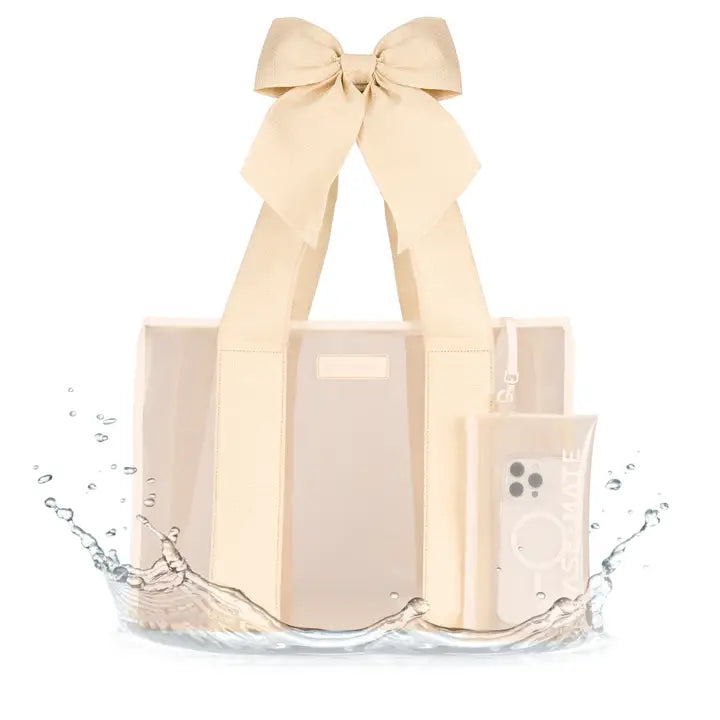 Case-Mate Beach Bow tote with phone case