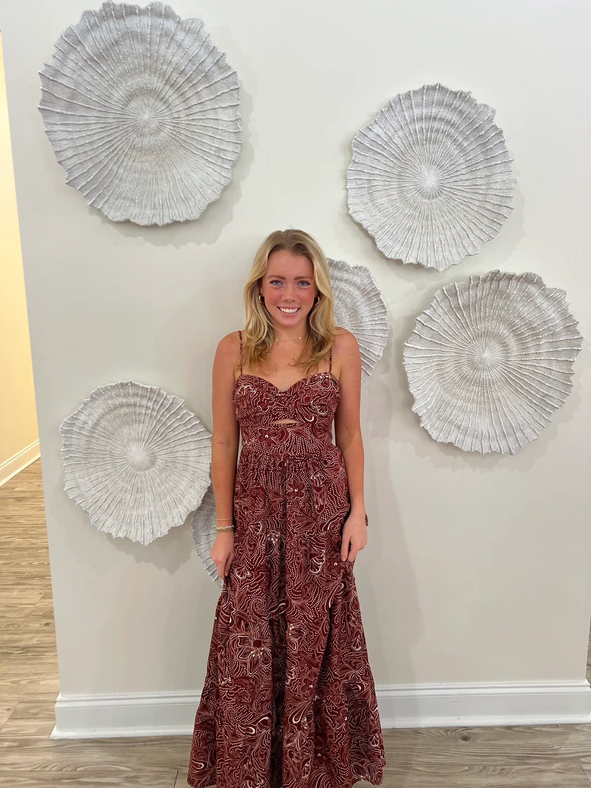 Dress To brown Crepusculo maxi dress