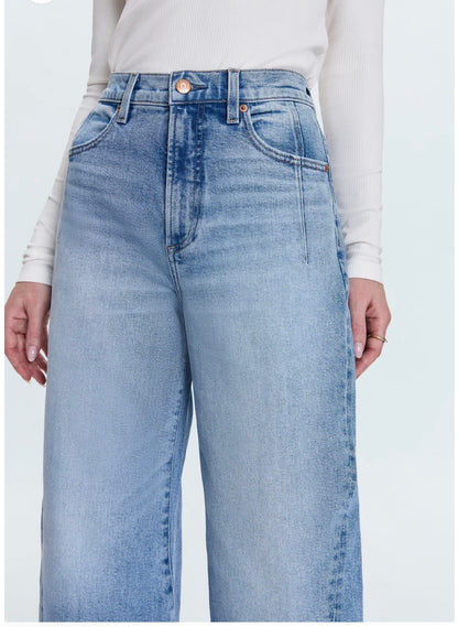 Pistola Kyra Bowed Ankle high rise jean