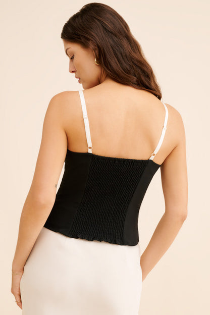 French Connection Azra corset top