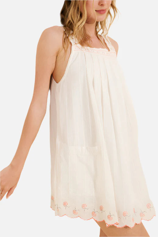 Free People Latecia Embroidered mini