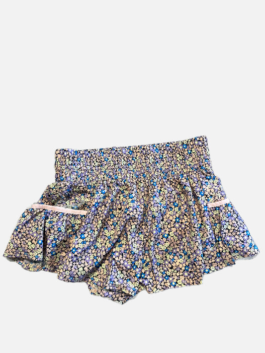 FP Movement Get Your Flirt on shorts in ditsy peach