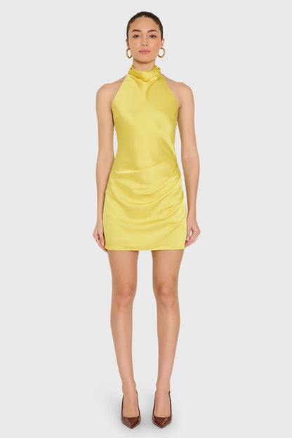 Amanda Uprichard Chantel dress in sunshine