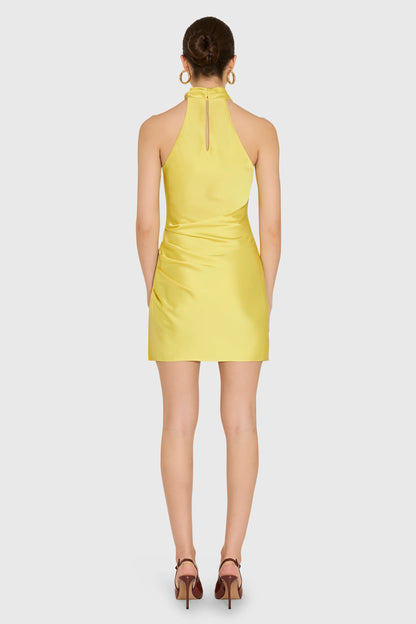 Amanda Uprichard Chantel dress in sunshine
