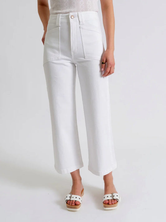 Daze Valley Girl High Rise patch pocket jean