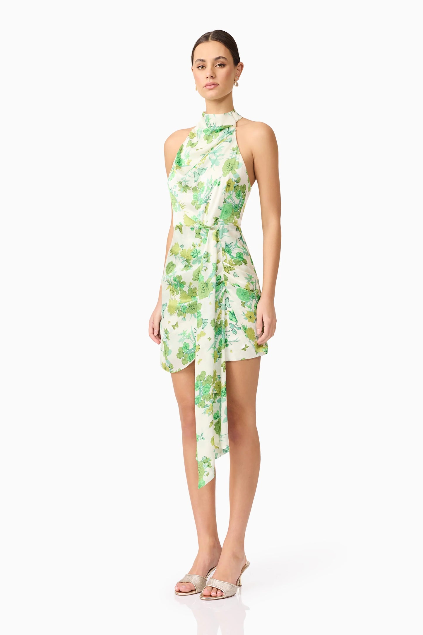 Elliatt Tess Halter mini dress