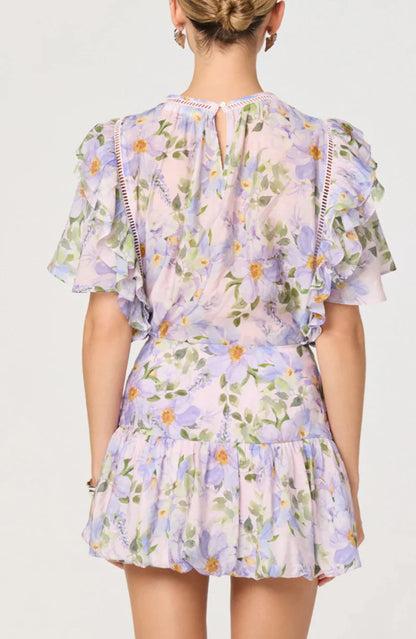 ASTR The Label Kinley Top & Alea Skirt Set