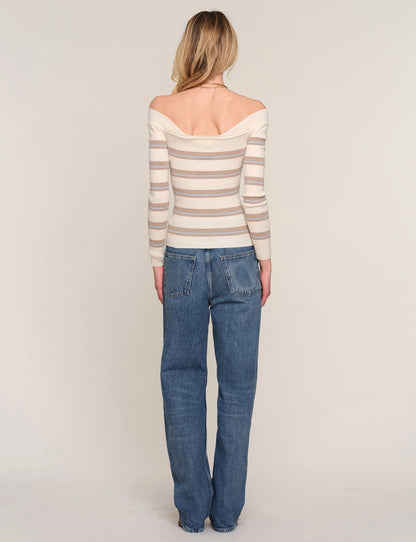 Desi top in ivory