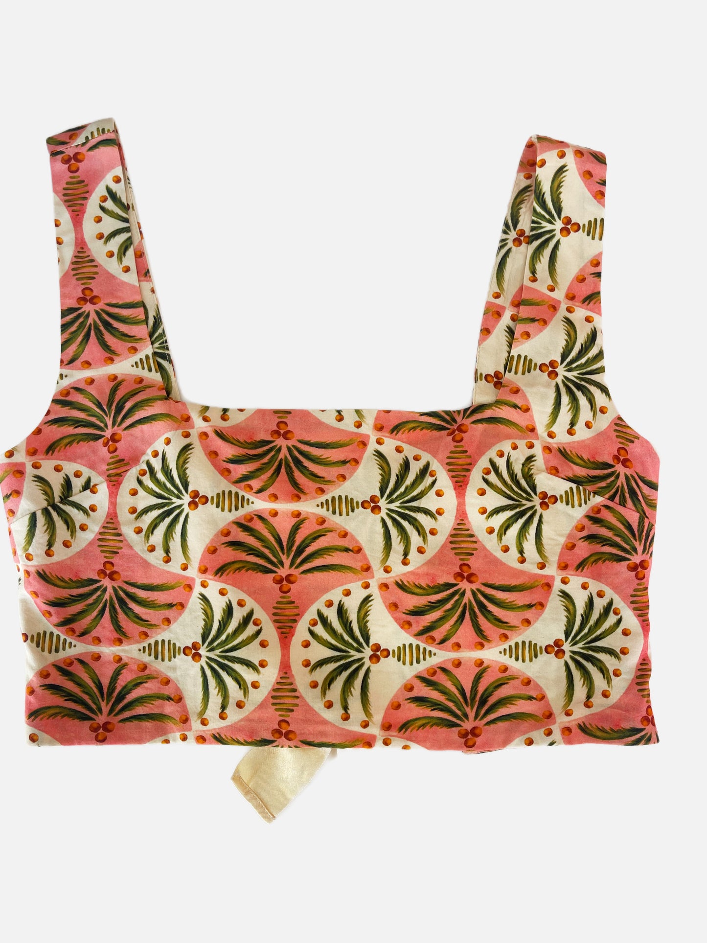 Shore Lacey Lace Up Top