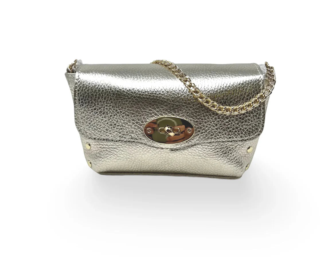 Vallie Italian leather crossbody