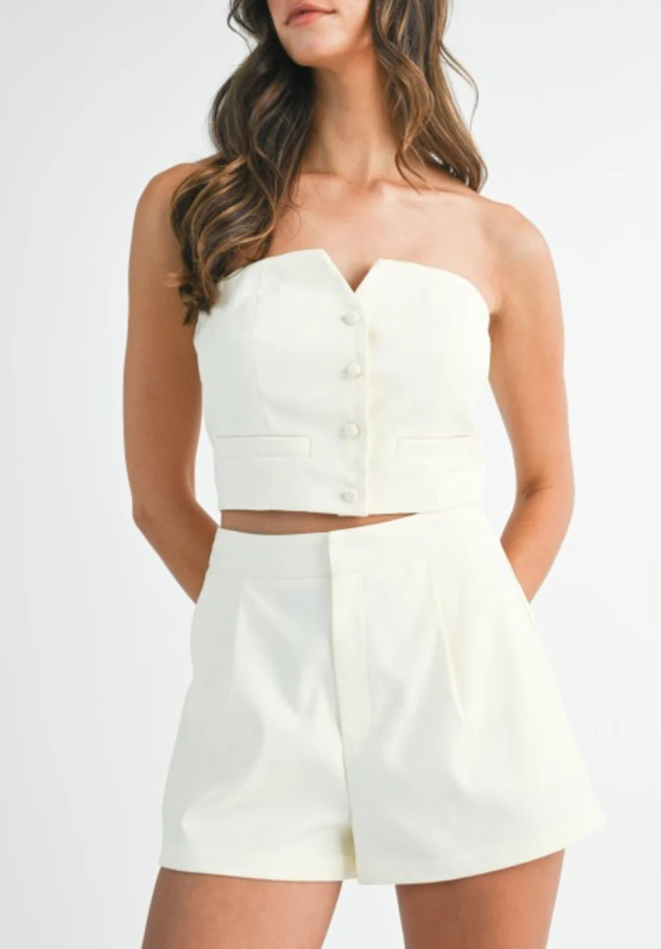 Leena button down set