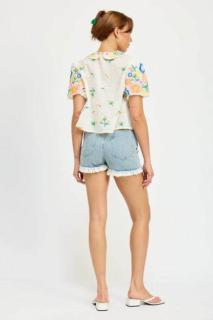Jacquie the Label Lillian blouse