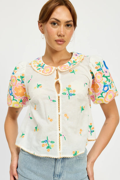Jacquie the Label Lillian blouse