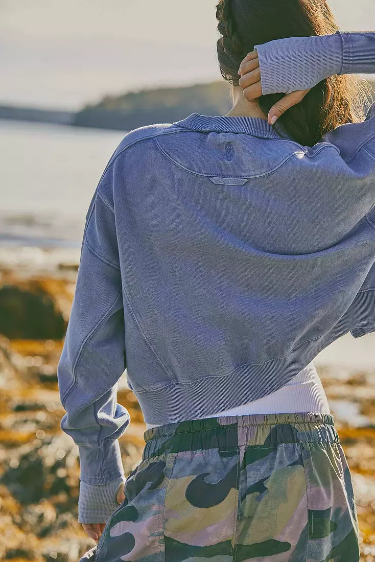 FP Movement Intercept pullover in gem