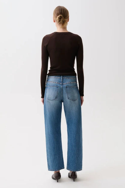 Pistola Lexi mid rise bowed