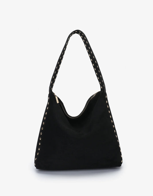 REMI/Reid Pascal studded shoulder bag