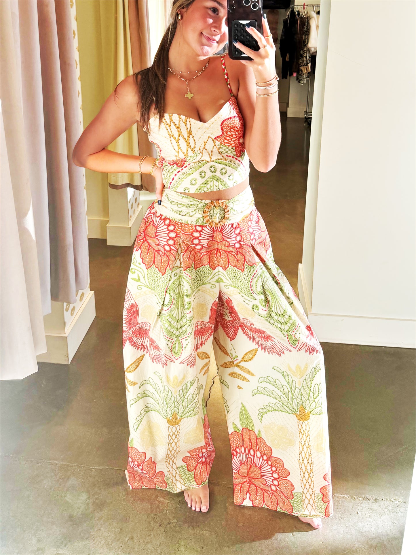 Shore Skylar tank & San Jose pant